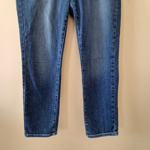 Paige Womens Sz 26 X 25 Jimmy Jimmy Skinny Crop Jeans Winslow - Picture 5 of 7